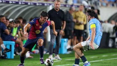 kata Pelatih Barcelona Usai Hajar Man City di Uji Coba